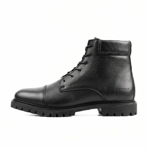 SORBAS SORBAS '93 Leder Stiefel zum Schnüren, Braun, – Produktbild 7 von 8