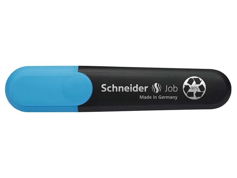 Schneider Schneider Textmarker Job blau, Keilspitze 1+5mm – Produktbild 1 von 1