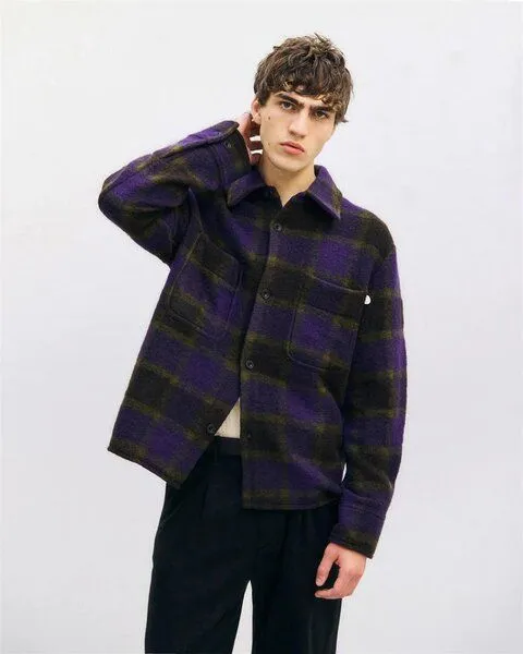 Rotholz Rotholz Unisex Overshirt Relaxed purple – Produktbild 1 von 2