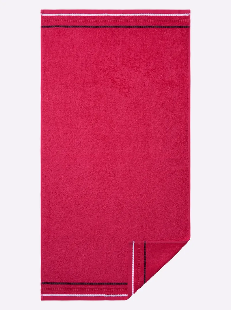 wäschepur 5-tlg. Frottier-Sparset pink, Pink, – Produktbild 1 von 3