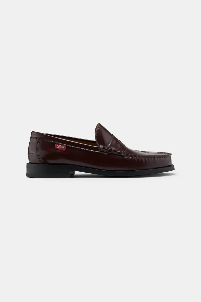 Zèta Zèta Herren vegan Loafers Unisex Braga Bordeaux, Dunkelrot, – Produktbild 1 von 2
