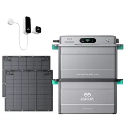 Zendure Deutschland Zendure SolarFlow 800 Plus: Balkonkraftwerk-Speicher mit top Preis-Leistung, SolarFlow 800 Plus + Smart Meter D0 / 1*AB2000L (1.92 kWh) / 2*230W Flexible (460Wp) – Produktbild 1 von 1