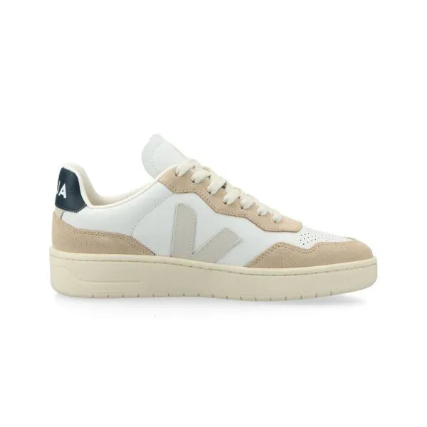 Veja Veja Sneaker Unisex - Aegean Project V-90 Made in Portugal, Extra white/pierre/nautico(weiß), – Produktbild 3 von 4