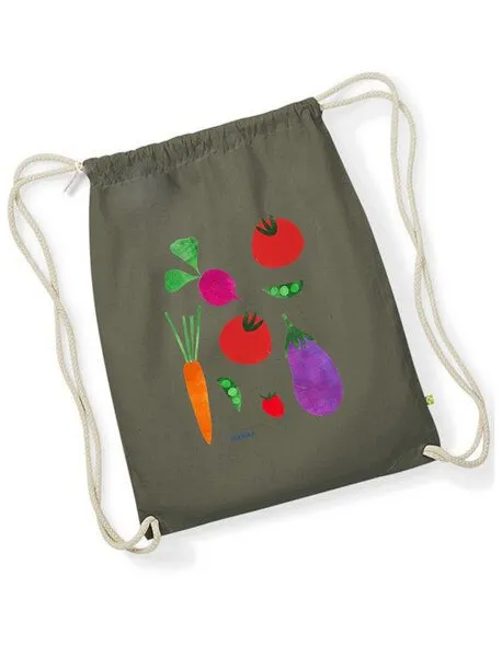 MelaDi MelaDi Stringbag und Sportbeutel aus Biobaumwolle - Verdure, Green, – Produktbild 2 von 4
