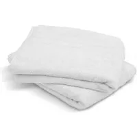 jilda tex Ocean Safe by Jilda-tex Badetuch / Strandtuch 100% Bio-Baumwolle uni 80x180 cm, Weiß, – Produktbild 1 von 1
