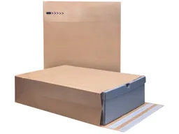 Bong Bong 250 Versandtaschen 'e-Green' 350x250x50 mm (ähnl. B4), 2xHK, braun 110 g/m² – Produktbild 1 von 1