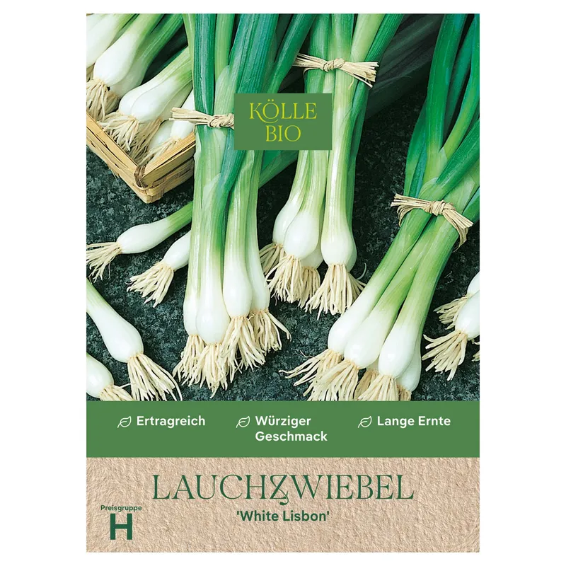Kölle Bio Kölle Bio Bio-Saatgut, Lauchzwiebel 'Blanca de Lisboa', Grün, – Produktbild 1 von 1