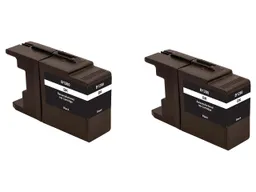 Memo memo Doppelpack Tintenpatronen ersetzt Brother LC-1280BK schwarz – Produktbild 1 von 1