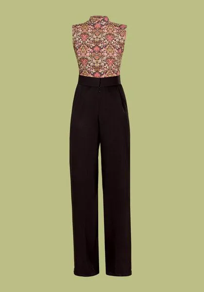Atelier SNOW Atelier SNOW Set Ärmelloser Body + Marlenehose Elena aus Bio-Lyocell, Lobelia, – Produktbild 1 von 2