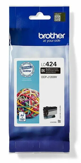 Brother Brother Tintenpatronen LC-424BK schwarz – Produktbild 3 von 3
