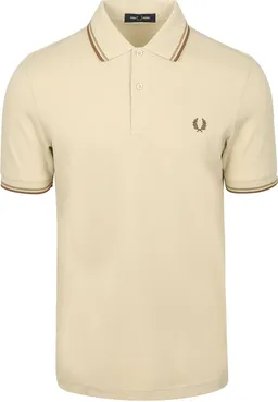Fred Perry Fred Perry Polo Twin Tipped M3600 Beige - Größe XL – Produktbild 1 von 1