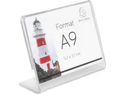 Exacompta 10er-Pack Exacompta Tischaufsteller "Exacryl" aus PMMA, DIN A9, Querformat – Produktbild 1 von 1