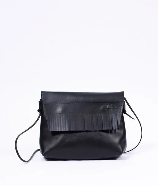 monday market monday market Ledertasche Jamie, Schwarz, – Produktbild 2 von 3