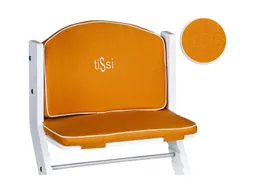 tiSsi® Sitzpolster für Kinderhochstuhl, Sitzverkleinerer 40 x 26 x 4 cm, 38 x 26 x 4 cm, curry – Produktbild 1 von 1