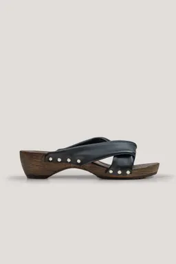 AGAZI AGAZI Damen vegan Sandalen Take Me To Tokyo! Veganes Öko-Leder Schwarz – Produktbild 1 von 1