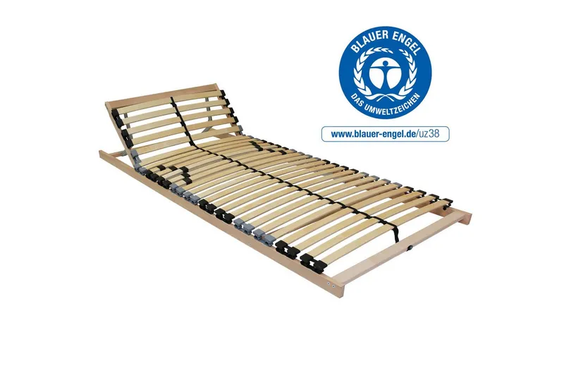 Beco Lattenrost Easyfix K, Beco, Kopfteil 13-fach verstellbar, Fußteil nicht verstellbar, Blauer Engel, Kopfteil verstellbar, Made in Germany, zerlegt – Produktbild 1 von 5