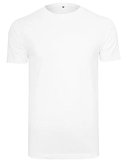 Build Your Brand Build Your Brand Bio-T-Shirt mit Rundhalsausschnitt, Weiss, – Produktbild 2 von 3