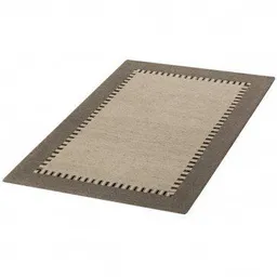 Prolana Prolana Handgefertigter Flor-Teppich Tuft "Tape" aus Wolle in Beige – Produktbild 1 von 1