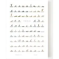 Yagom Yagom Poster Yoga Posen – Produktbild 1 von 1