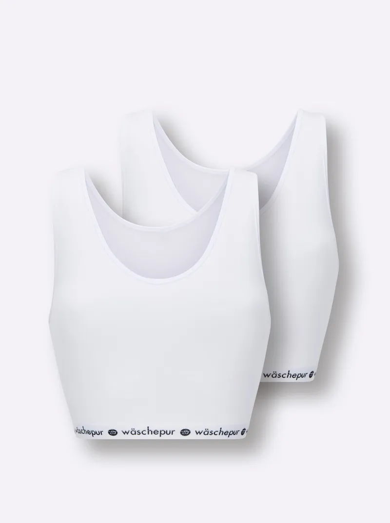 wäschepur Bustier weiß, Weiß, – Produktbild 2 von 2