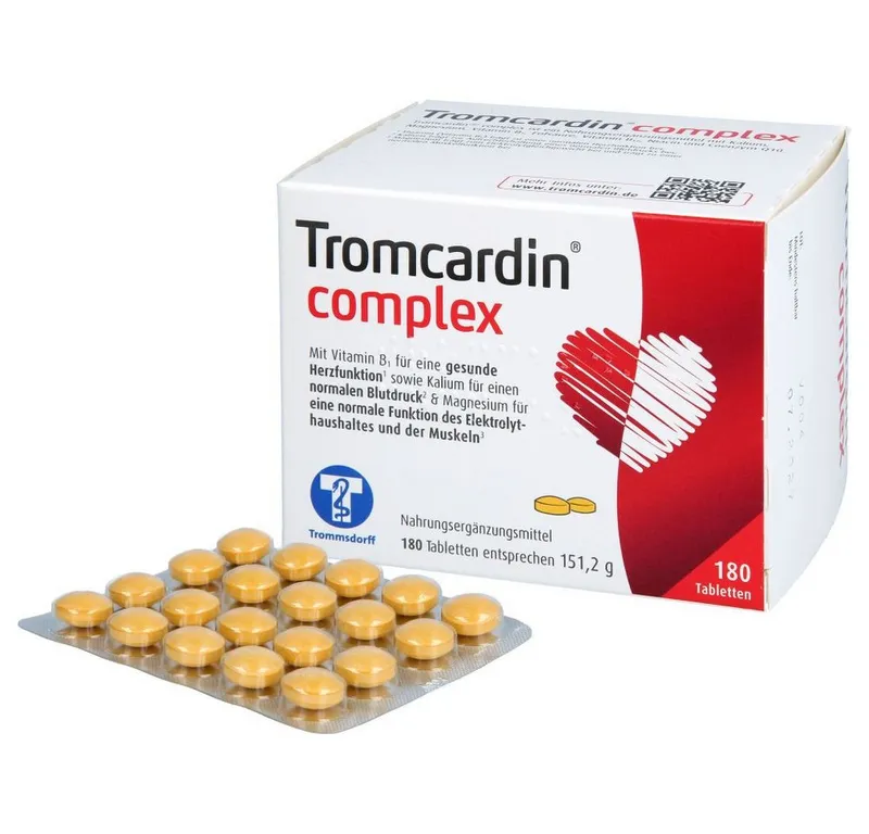 Trommsdorff Trommsdorff TROMCARDIN complex Tabletten Tabletten, 180 St. – Produktbild 2 von 3