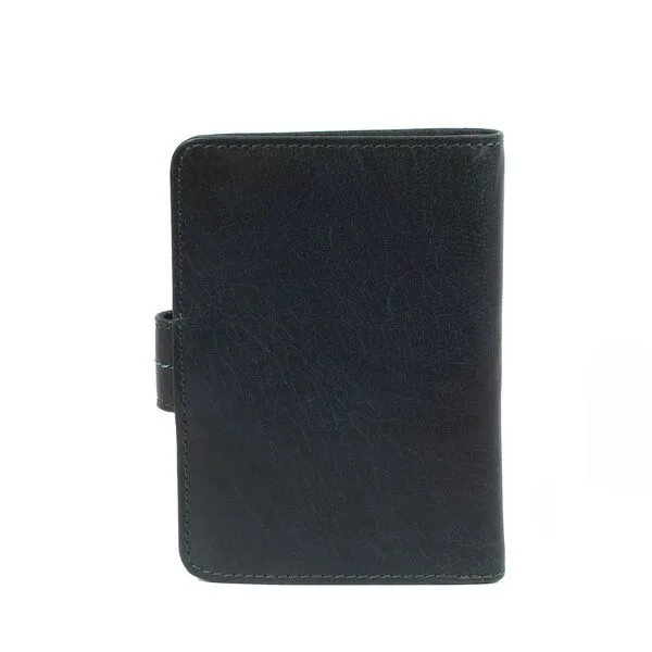 Margelisch Margelisch RFID Ledergeldbörse Zürich 1, Steel blue, – Produktbild 2 von 3