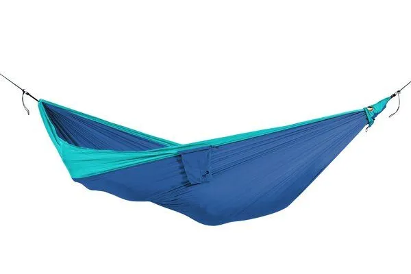Ticket to the Moon Ticket to the Moon Hängematte King Size (320 x 230 cm), 700g, Royalblau/ türkis, – Produktbild 4 von 4