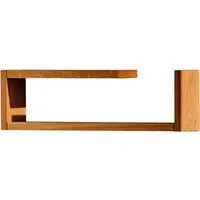 Wandregal "lilian" B 59,5 x T 9 x H 16,5 cm, Eiche geölt – Produktbild 1 von 1