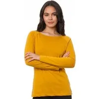 FellHerz FellHerz Damen Raglan Longsleeve Bio Fair und Vegan, Harvest gold, – Produktbild 1 von 2