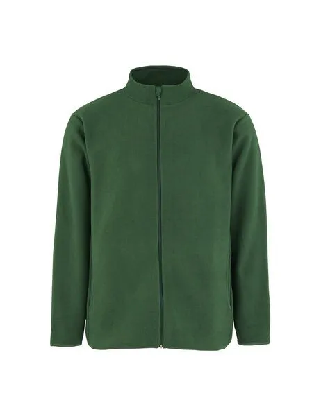 Neutral Neutral® Herren Unisex Fleecejacke Jacke Übergangsjacke von Neutral RPet Recyceltes Polyester Übergrösse bis 5XL Plus Size, Bottle green, – Produktbild 2 von 4