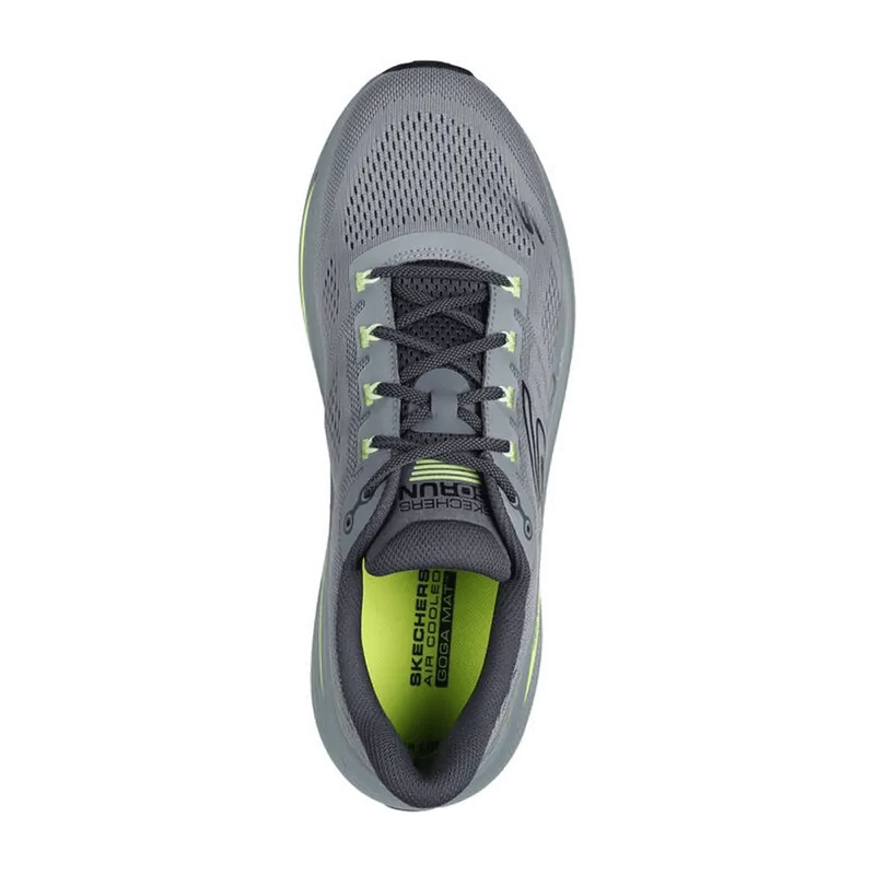 Skechers Skechers MAX CUSHIONING Propulsion Schuhe blau orange 220509 für Herren, grau, Größe 42 EU, Grau, – Produktbild 5 von 5