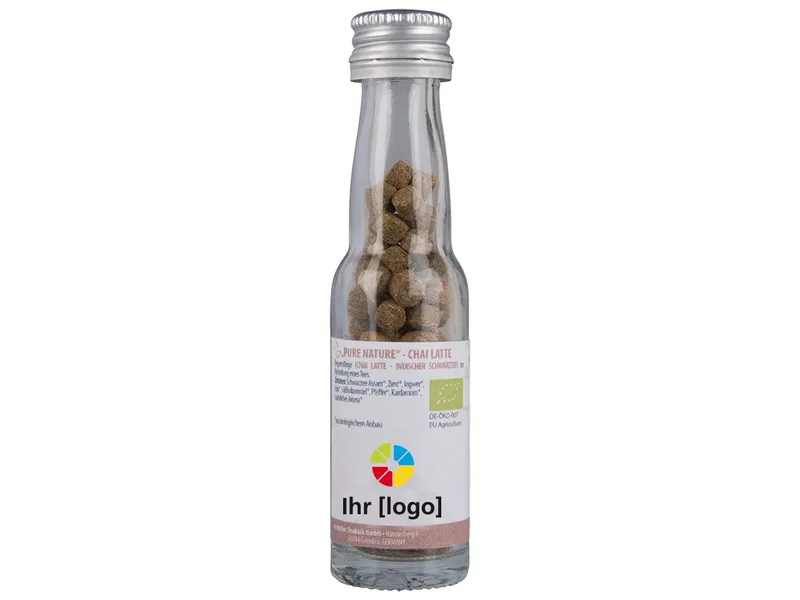 TEABALLS Bio-Tee in Glasflasche Guten Morgen Tee Bio pure nature – Produktbild 1 von 1