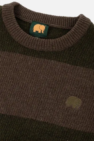 Trendsplant Trendsplant Sella Knit Cocoa Brown/Ivy Green, Braun, – Produktbild 4 von 5
