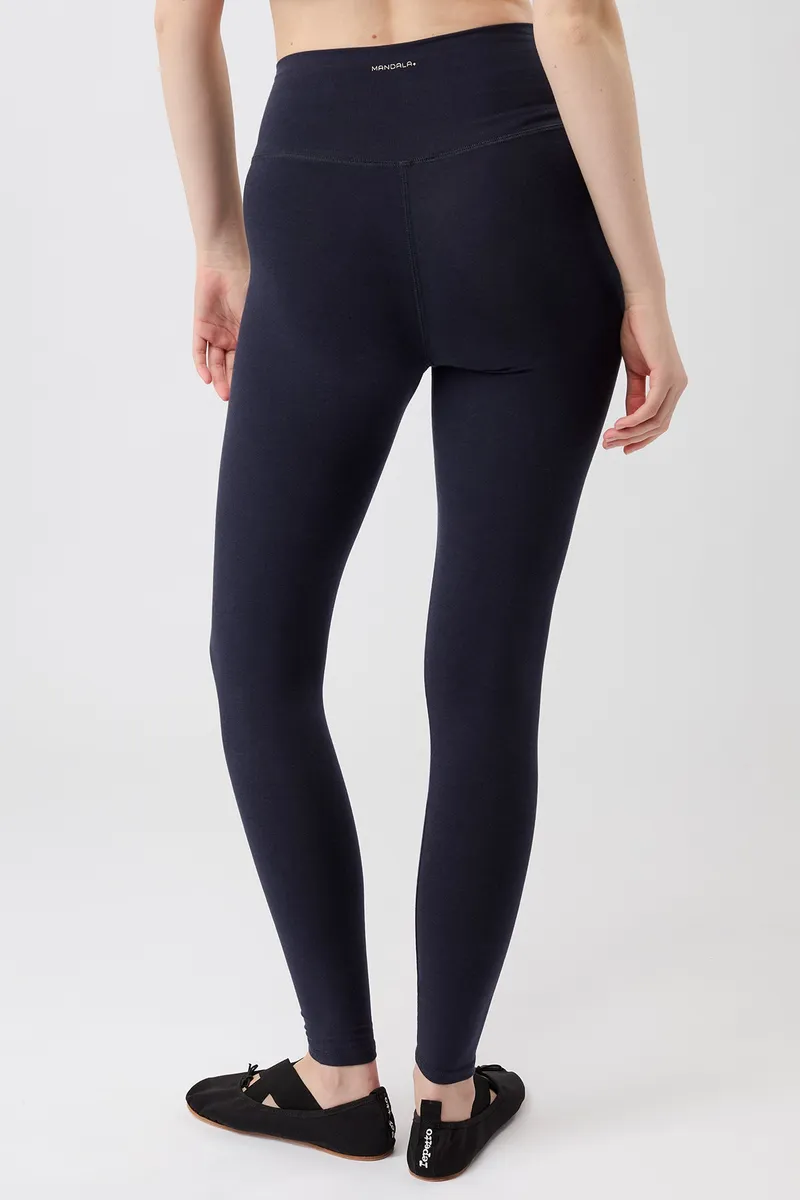 mandala MANDALA Damen vegan Legging Best Loved Night Himmelblau, Extra dunkelblau, – Produktbild 2 von 2