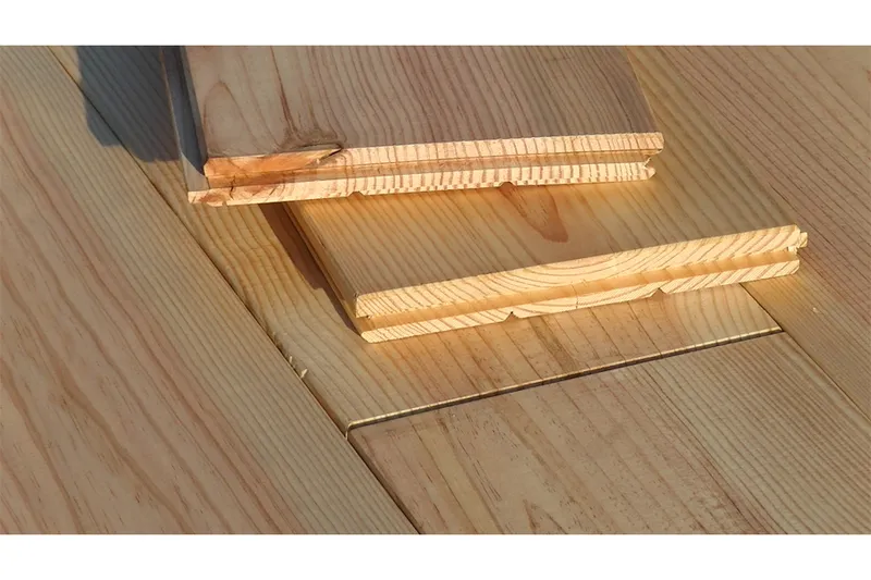 woodstore24 Massivholzdiele französische Seekiefer unbehandelt, 21 x 176 x 2000 mm (1,41 m² / Paket) – Produktbild 1 von 1