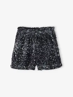 Vertbaudet Festliche Mädchen-Shorts mit Pailletten – Produktbild 1 von 1
