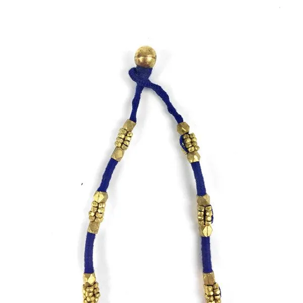 KIKOONI KIKOONI Dokra Kette Blue – Produktbild 3 von 4