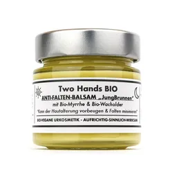 Two Hands BIO Two Hands BIO Anti-Falten-Balsam „JungBrunnen“ mit fairer Bio-Myrrhe & Bio-Wacholder - Bio-Vegan – Produktbild 1 von 1