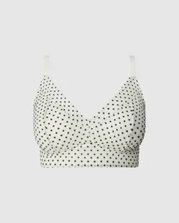 Understatement Understatement Damen vegan Bh Mesh Support Plus Creme/ Schwarz – Produktbild 1 von 1