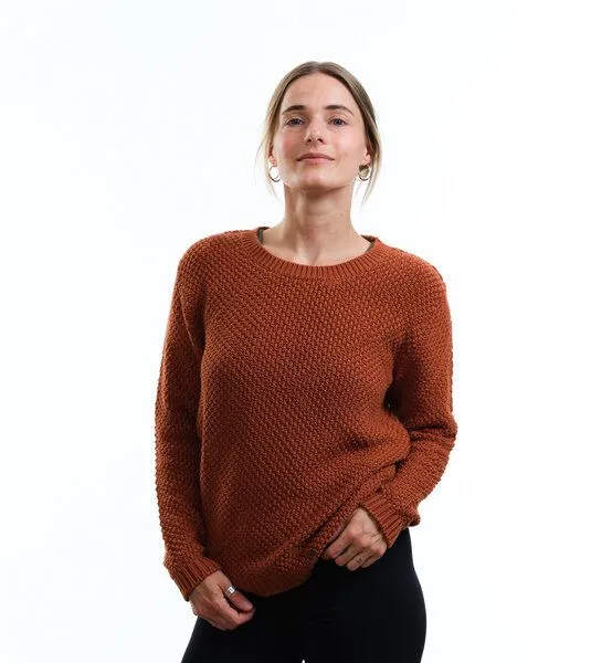 Gary Mash GARY MASH Pullover Lamona aus Biobaumwolle, Braun, – Produktbild 1 von 4