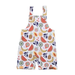 Walkiddy Latzstrampler Weiß Bunte Früchte-Allover Bio-Baumwolle GOTS – Walkiddy – Produktbild 1 von 1