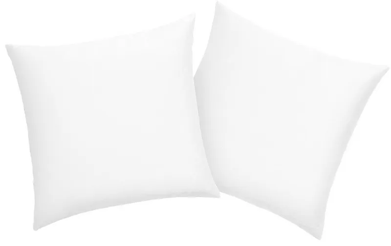 OTTO home Kissenbezug Mila, (2 Stück), Satin Qualität, in Uni Design, Weiß, – Produktbild 2 von 7