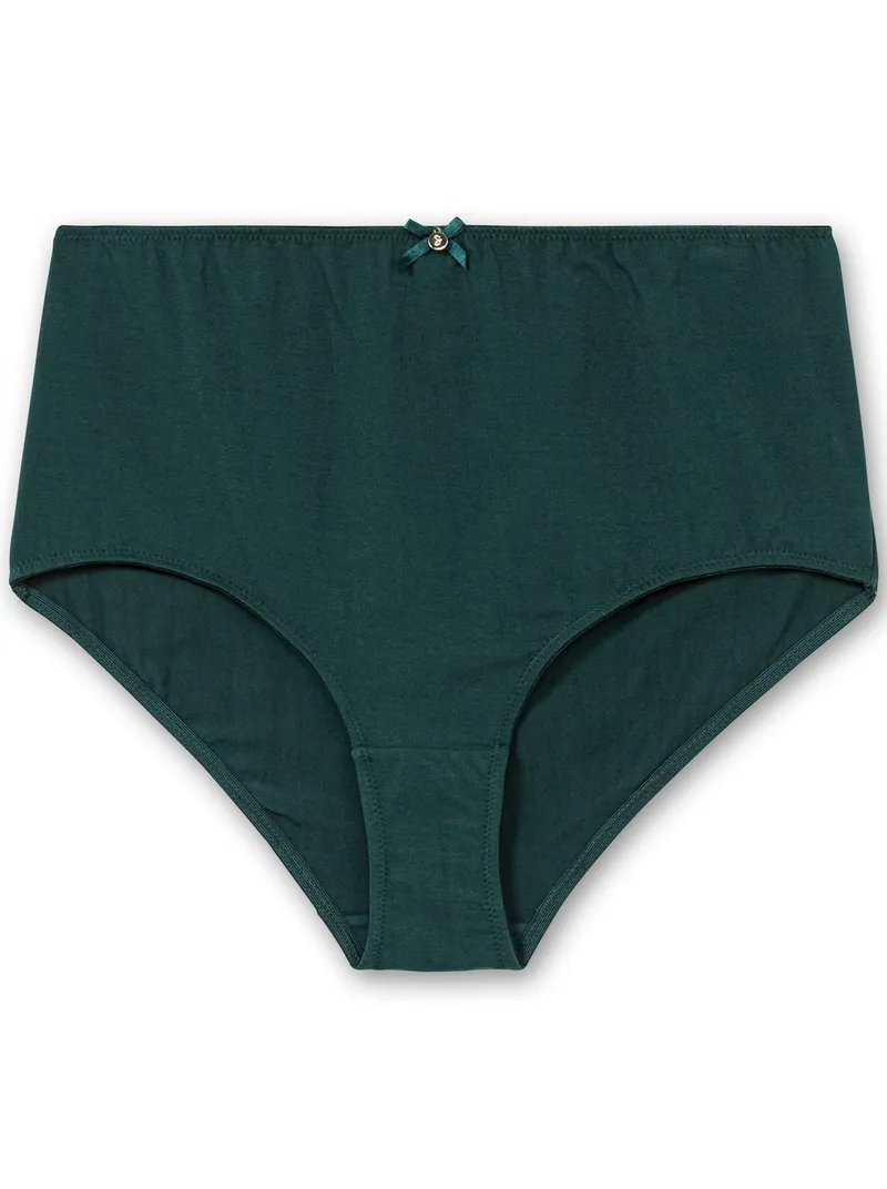 sheego Slip, Schwarz+grün+bedruckt, – Produktbild 1 von 2