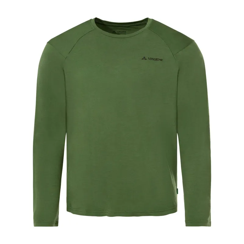 Vaude T-Shirt aus Wolle mit langen Ärmeln VAUDE Essential, Vert, – Produktbild 1 von 1