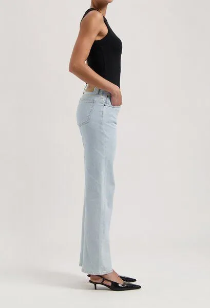MUD Jeans MUD Jeans Damen Jeans Straight Leg "Carry - Light Stone", Light stone, – Produktbild 2 von 4
