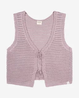MATONA MATONA Damen vegan Weste Krawatte Lavendel – Produktbild 1 von 1