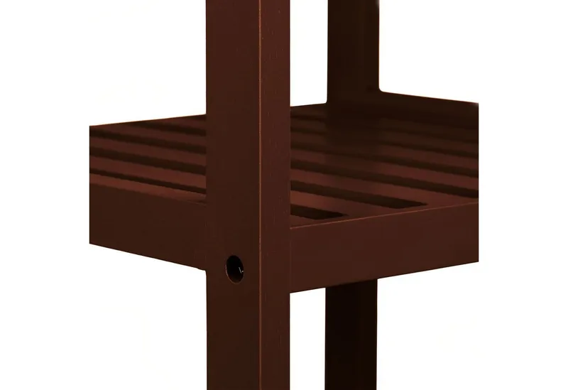 RELAXDAYS RELAXDAYS Badregal Bambus Badregal dunkelbraun, 1-tlg., Braun, – Produktbild 4 von 4