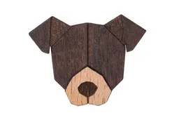 BeWooden BeWooden Brosche aus Holz Pit Bull Terrier – Produktbild 1 von 1
