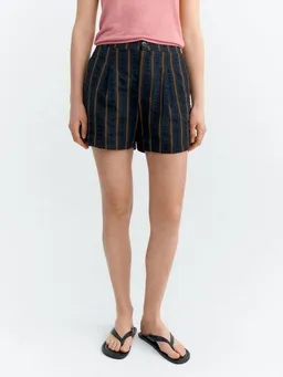 thinking mu thinking mu Damen Shorts - Nar Shorts Seersucker - aus Baumwolle – Produktbild 1 von 1