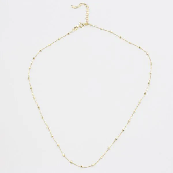 Jewelberry Jewelberry Kette Mini Ballas, Gold, – Produktbild 1 von 1